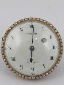 An early 19 th c. open face verge