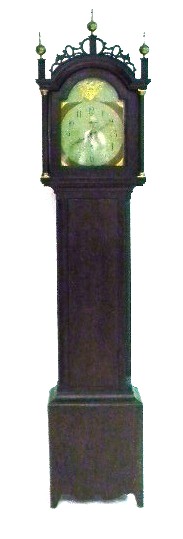 An early 19th C. American tall case