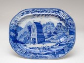 An early 19th Century blue and