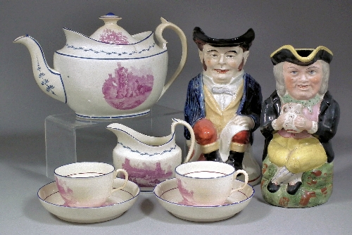 An early 19th Century bone china