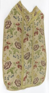 An early 19th Century chasuble