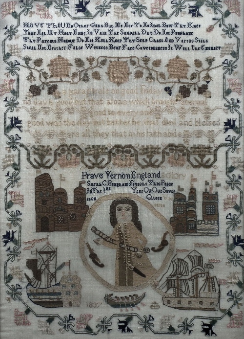 An early 19th century sampler