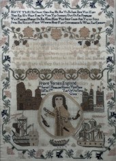 An early 19th century sampler