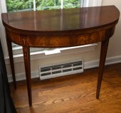 AN EARLY 20C INLAID HEPPLEWHIT