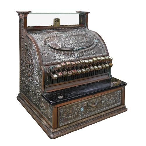 An early 20th c copper and brass
