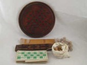An early 20th. c. mahogany mar