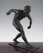 An early 20th century bronze m