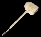 AN EARLY 20TH CENTURY HIDE WRA