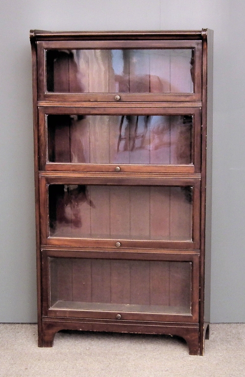 An early 20th Century mahogany four