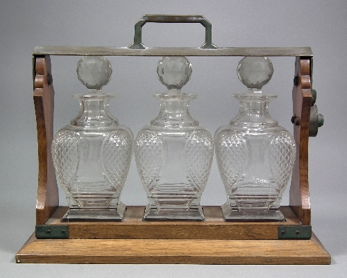 An early 20th century oak and