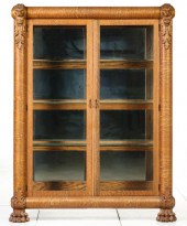 AN EARLY 20TH CENTURY OAK BOOK