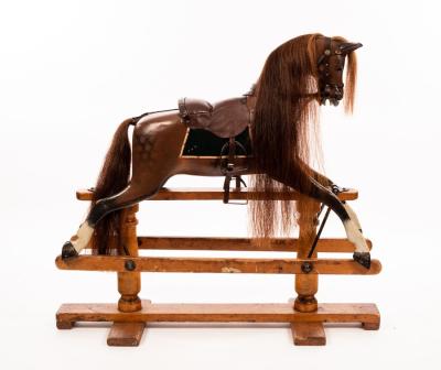 An early 20th Century rocking horse