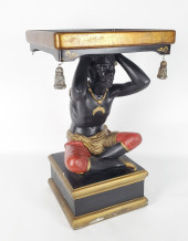 AN EARLY 20TH CENTURY SEATED B