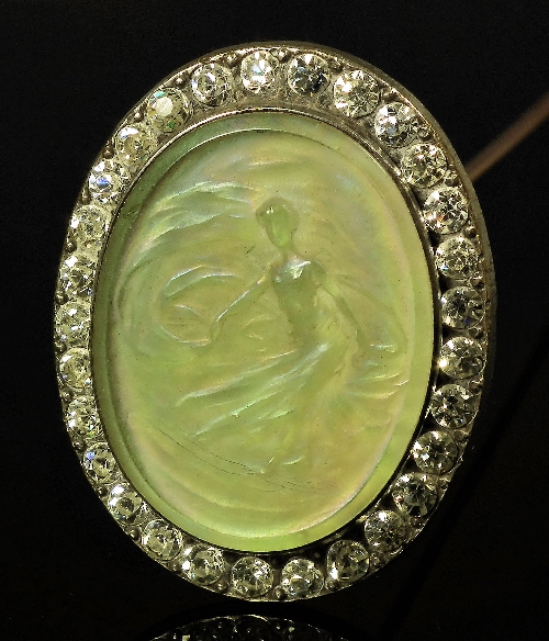 An early 20th Century silvery metal