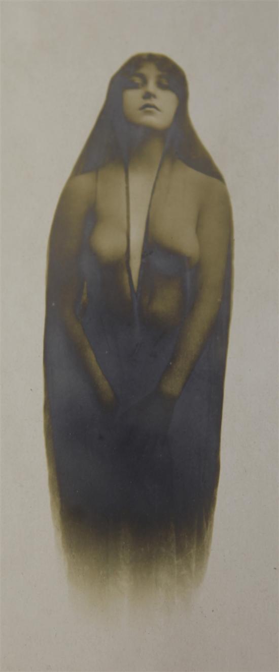 An early 20th century toned