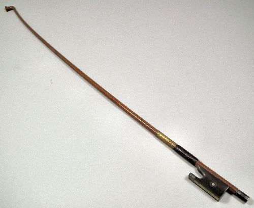 An early 20th Century violin bow
