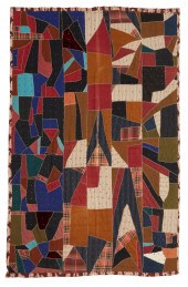 AN EARLY AMERICAN CRAZY QUILTA