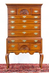 AN EARLY AMERICAN QUEEN ANNE C