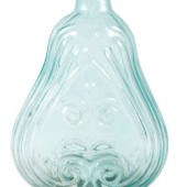 An Early Blown Glass Scroll Fl