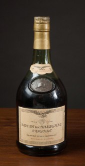 AN EARLY BOTTLE OF FRENCH COGN