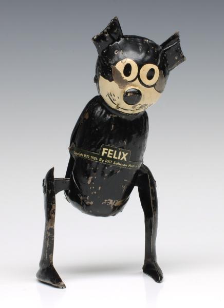 AN EARLY FELIX THE CAT TIN