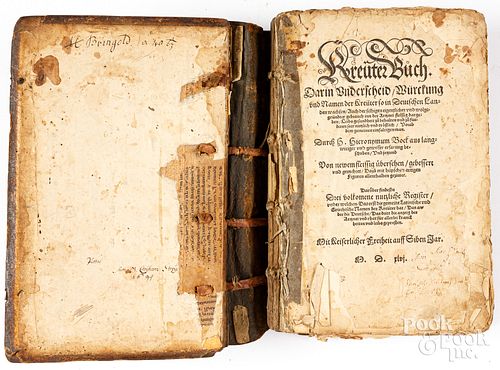 AN EARLY GERMAN KREUTERBUCH (HERB