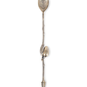 An Early Gorham Silver Olive