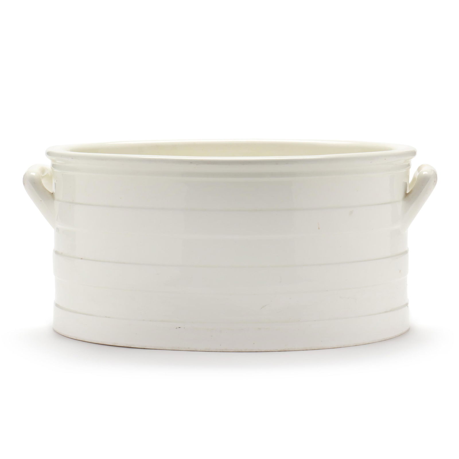 AN EARLY SPODE PORCELAIN FOOTBATHAn