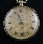 An early Victorian 18ct gold k