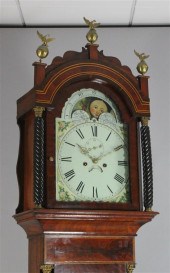 An early Victorian inlaid maho