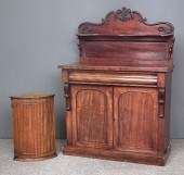 An early Victorian mahogany ch