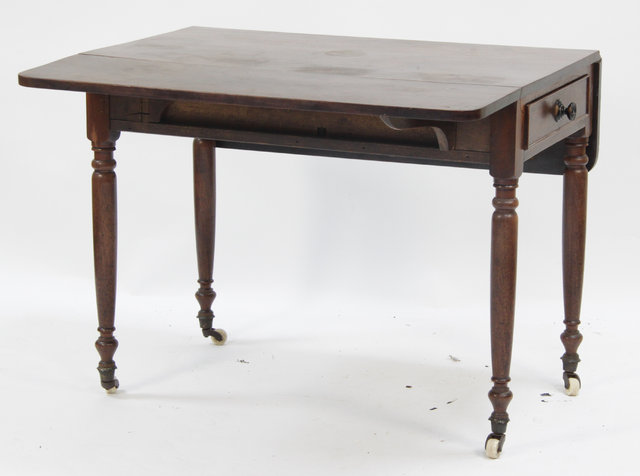 An early Victorian mahogany