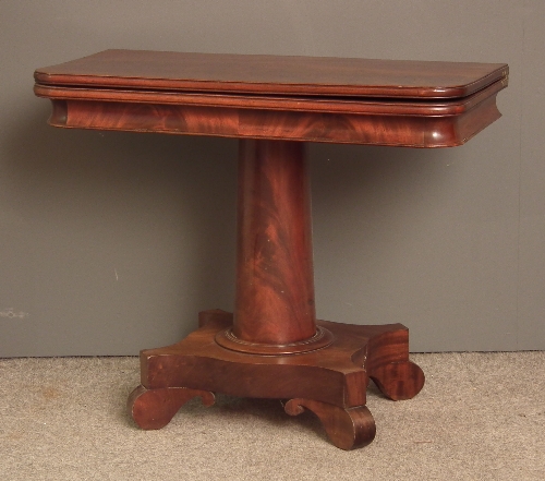 An early Victorian mahogany