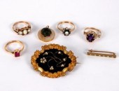 An early Victorian mourning br