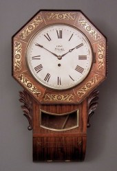 An early Victorian rosewood an