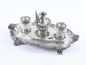 AN EARLY VICTORIAN SILVER TWIN