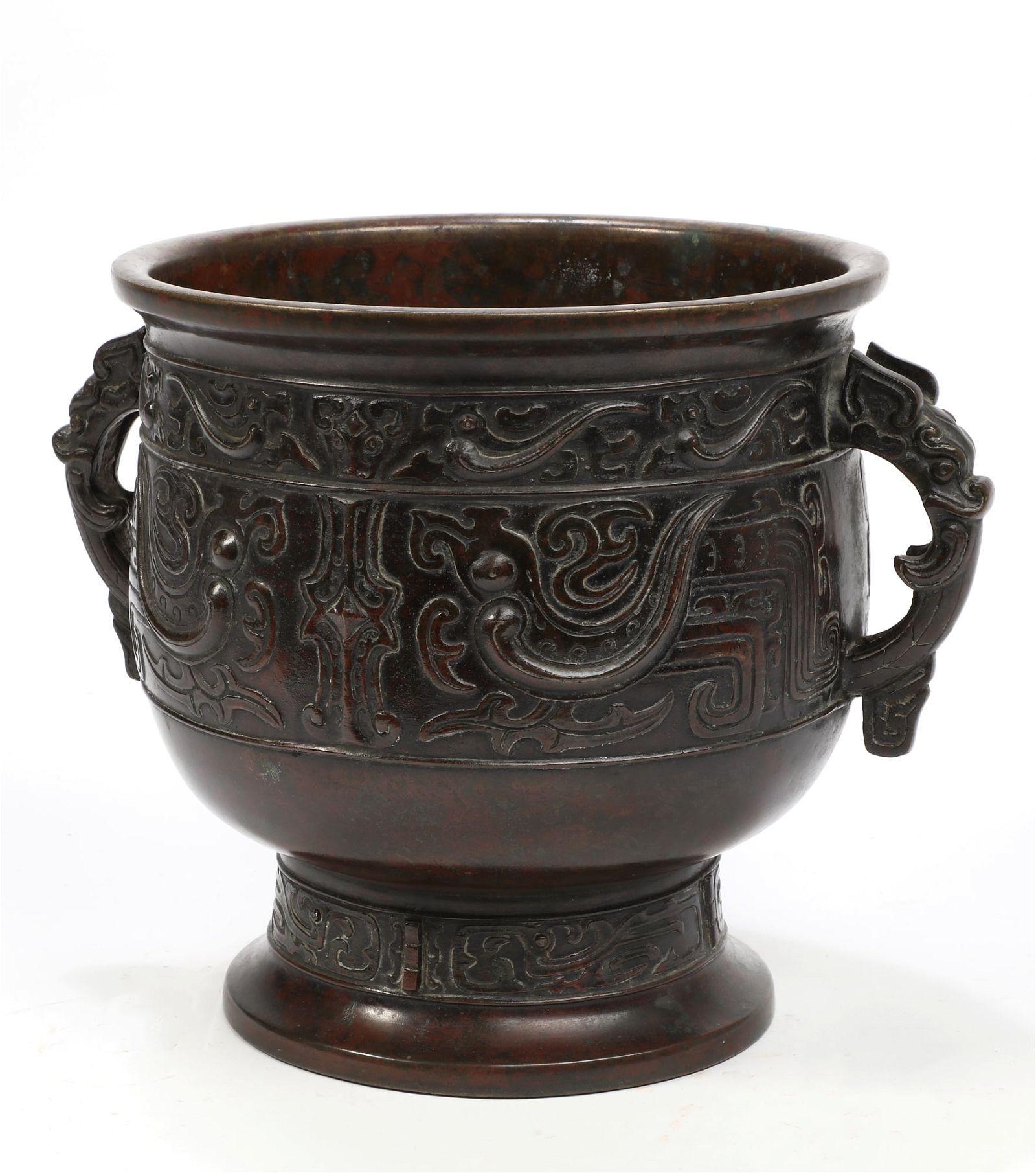 AN EAST ASIAN CAST BRONZE