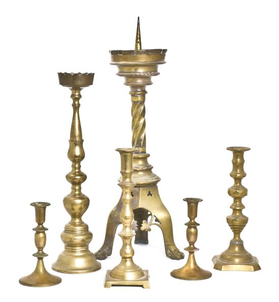 * An Ecclesiastic Brass Pricket