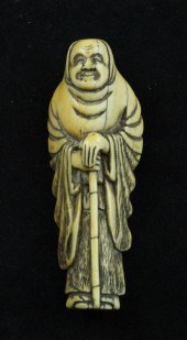 An Edo period ivory netsuke ca
