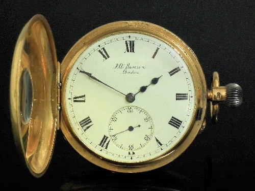 An Edward VII 18ct gold half