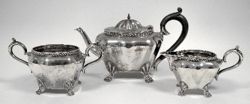 An Edward VII bachelor's silver
