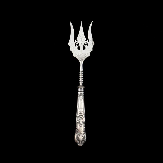 AN EDWARD VII SILVER HANDLED