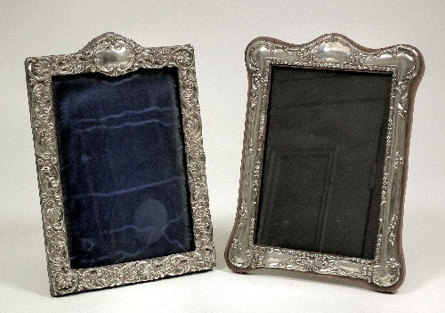 An Edward VII silver rectangular