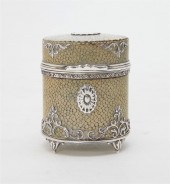 AN EDWARD VII STERLING SILVER