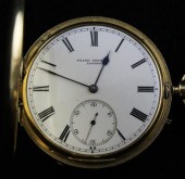 An Edwardian 18ct gold hunter