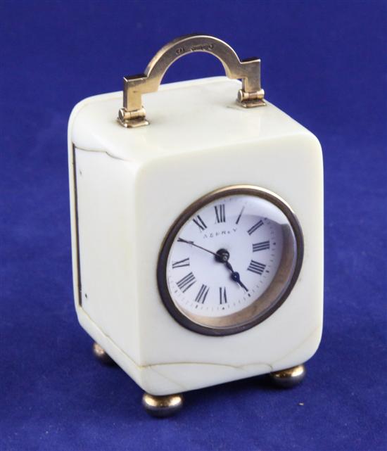 An Edwardian Asprey 9ct gold