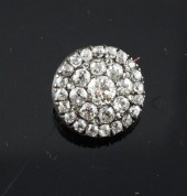 An Edwardian diamond set gold