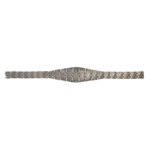 An Edwardian EPNS lady's waist belt
