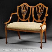 An Edwardian Inlaid Satinwood