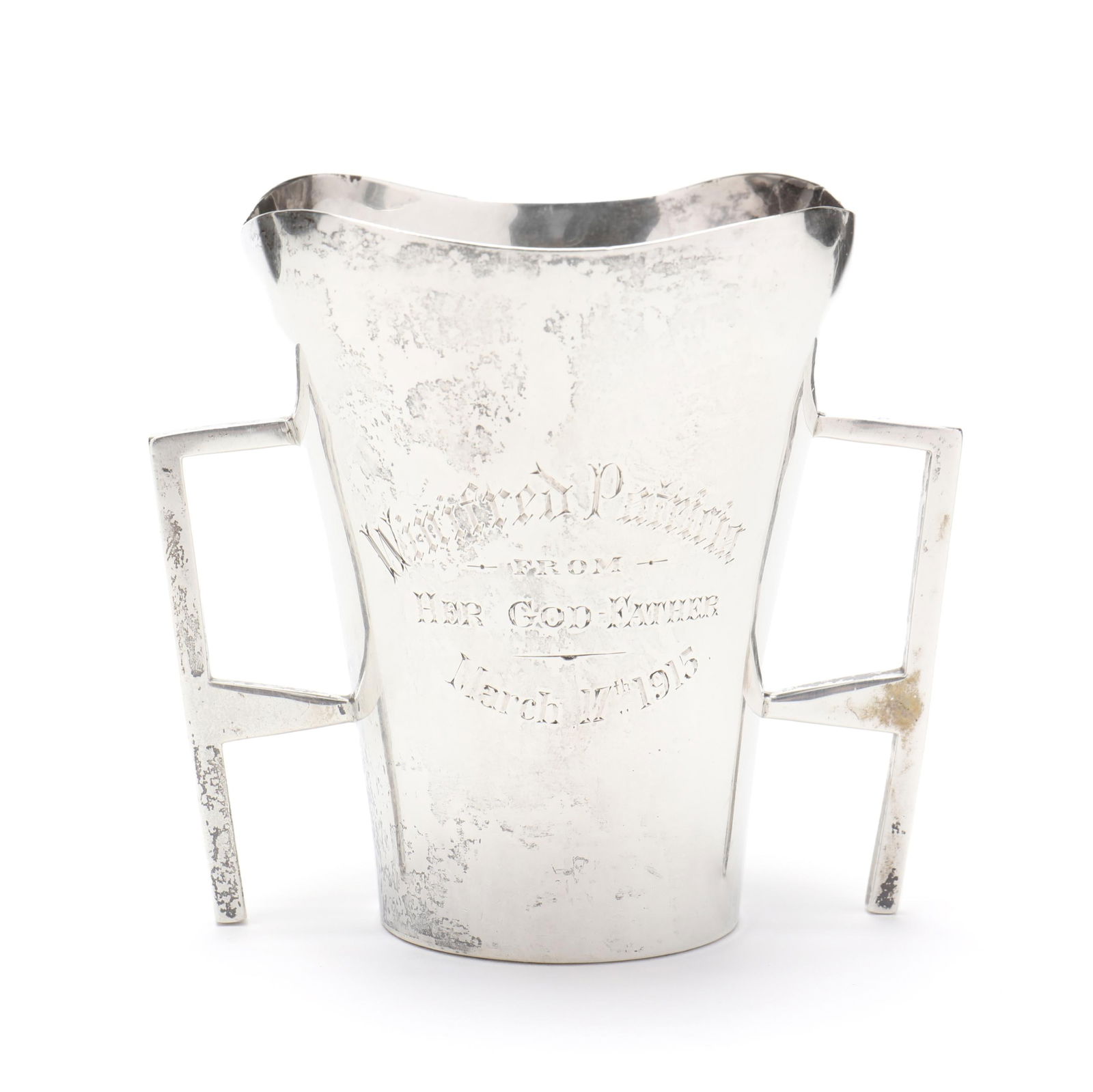 AN EDWARDIAN IRISH SILVER